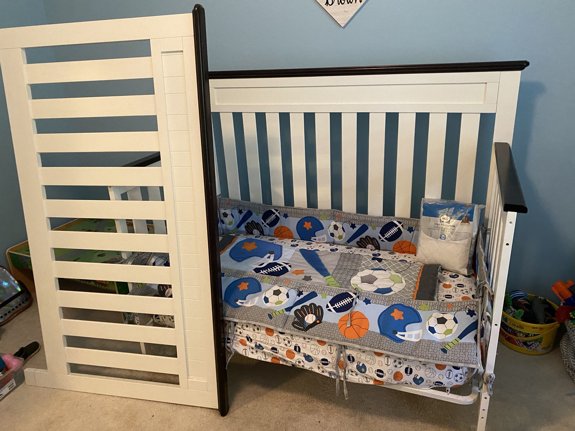 Crib And Bed Set
