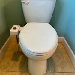 Gerber elongated toilet - available late May 2024