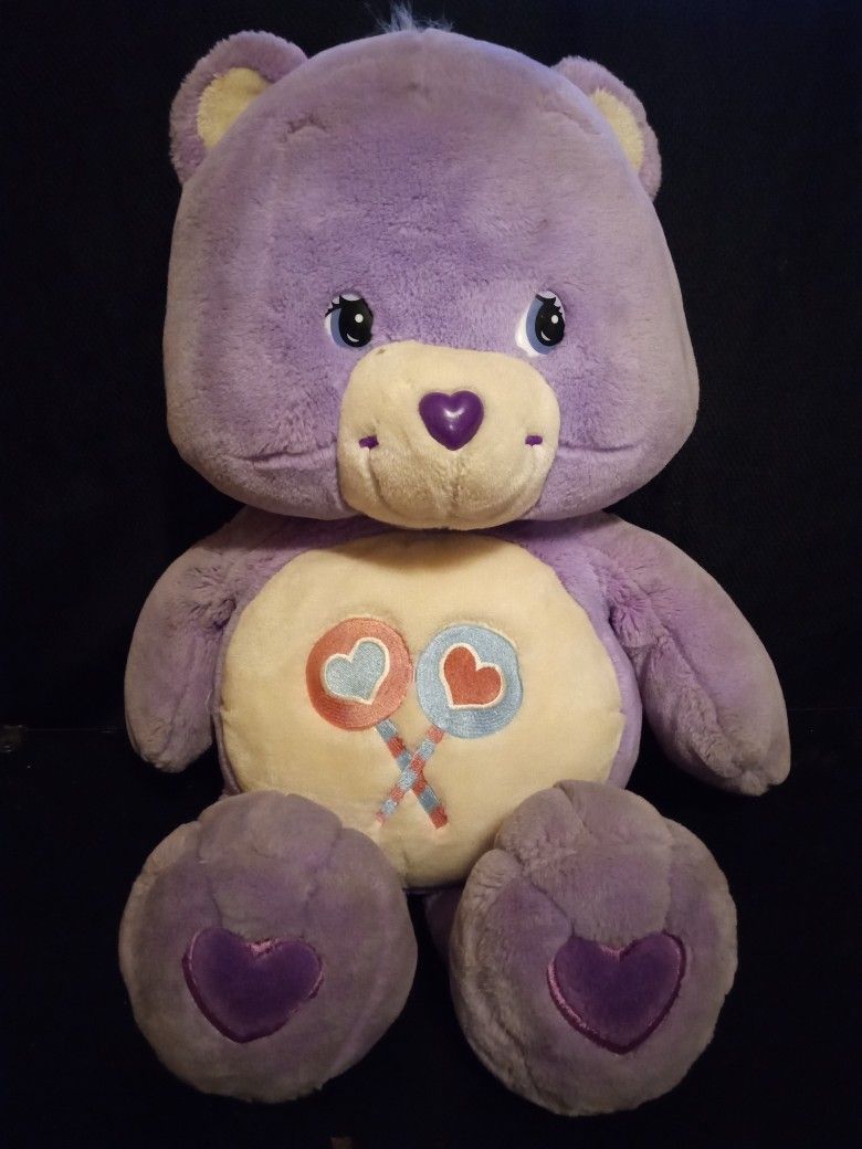 VTG 2002 Jumbo 26" Share Bear Care Bear Plush Stuffed Animal