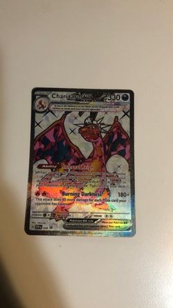 Charizard EX Card
