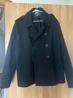 Express doable breasted peacoat