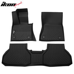 Fits 2014-2016 BMW X5 F15 F85 2015-2016 X6 F16 All Weather 3D Floor Mats Carpet TPE 3PCS
