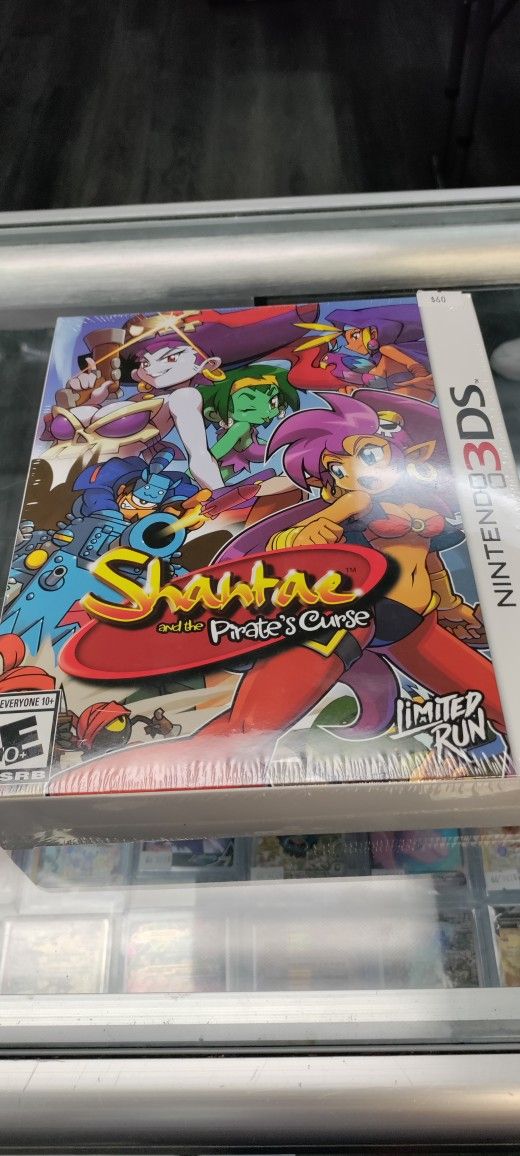 Shantae Pirates Curse 3DS Sealed