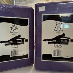 Sunshine Yoga Blocks (Set of 2)