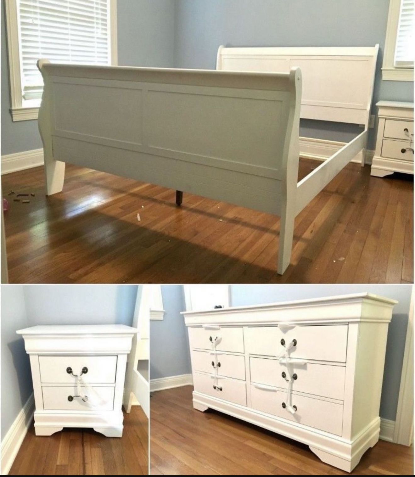 Black Friday Sale!! Get a Full or Queen Size Bed With Dresser & Mirror and Night Stand  — all for just $698! 