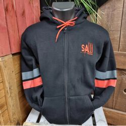 SAW - The Ride Zip Up Hoody Thorpe Park Without Tags Size Medium 