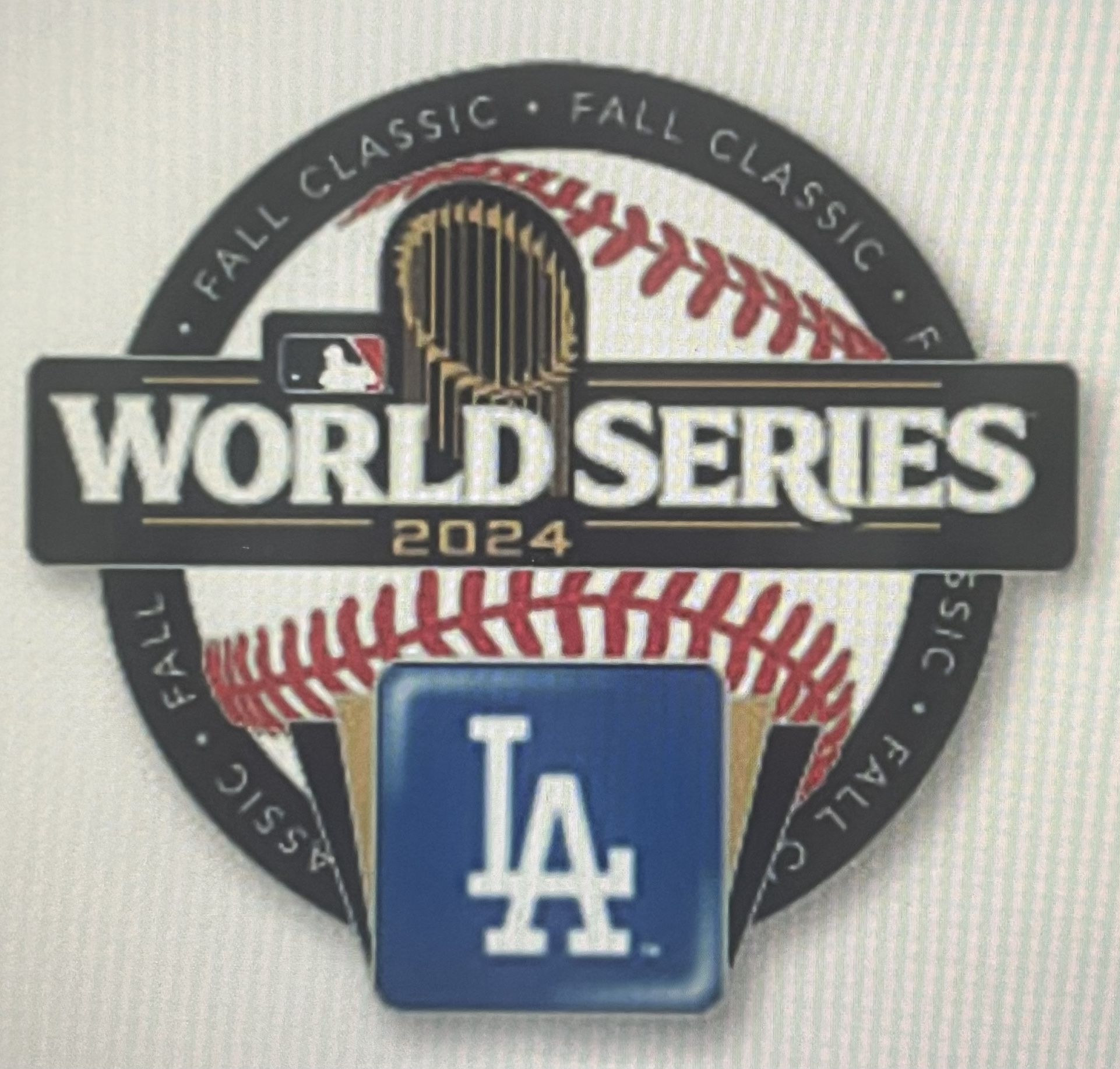 2024 World Series Dodgers Pin