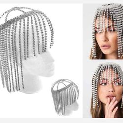 Head Chain,Head Jewelry , Rhinestone Head Piece,Head Piece