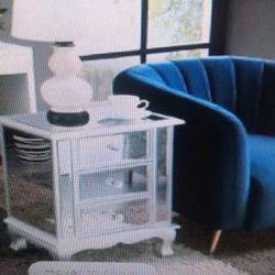 Brand NEW Mirrored Side Table With Drawers