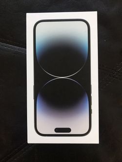 iPhone 14 Pro Box, New.