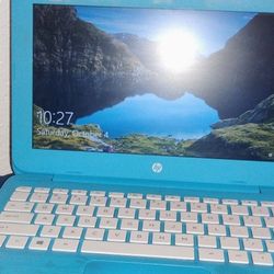 HP Stream Mini Blue Laptop 