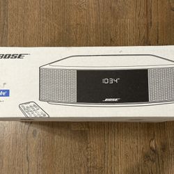 Bose Wave Radio IV AM/FM Radio Platinum Silver - New 