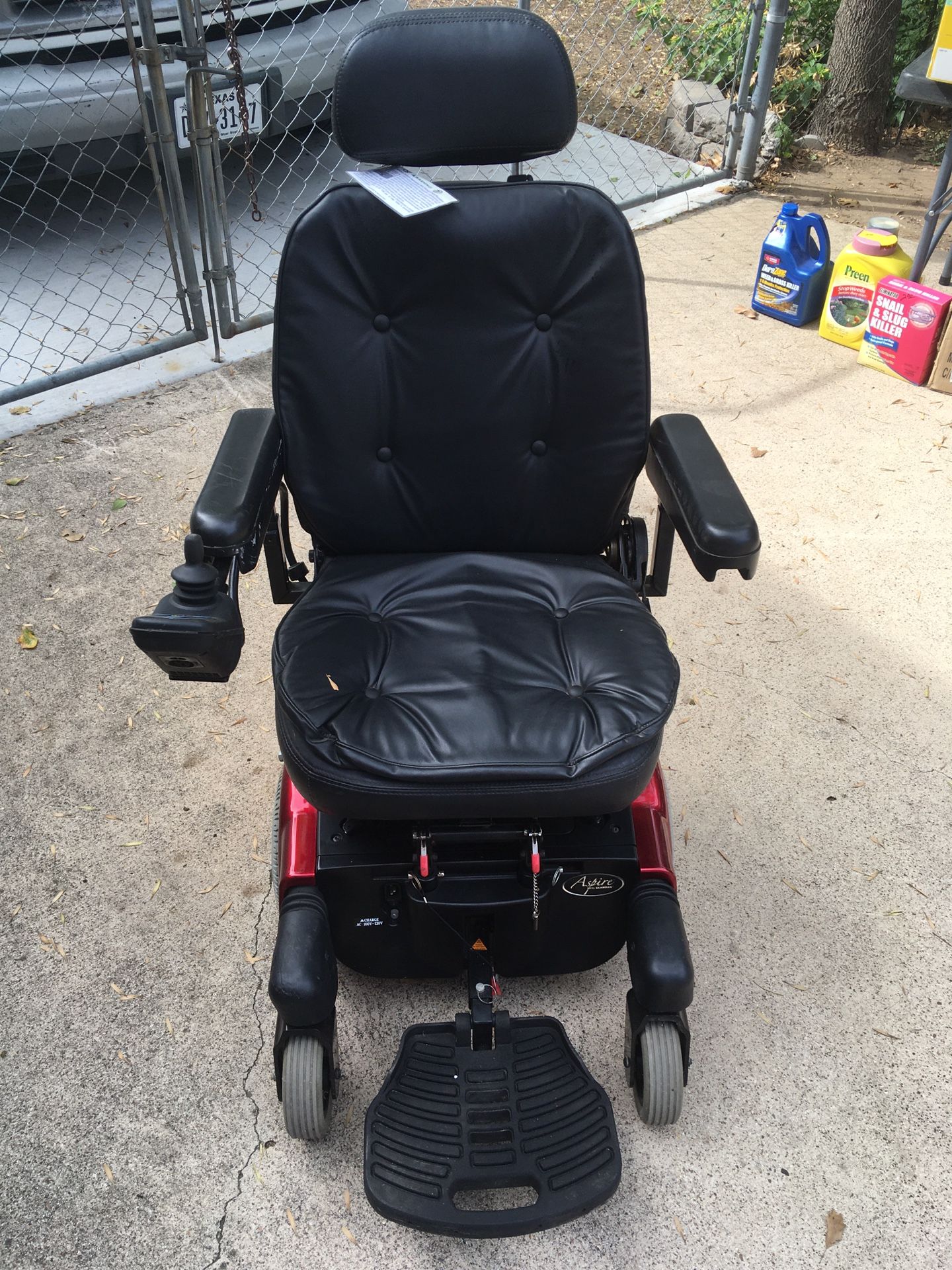 Electric wheelchair aspire quick