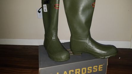 Lacrosse burly classic size 15 new with tags hunting fishing work chore boots rubber
