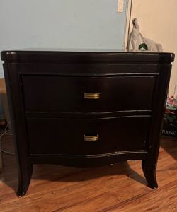 Medium  black drawer (used)