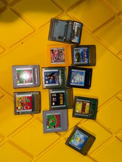 Game boy color games  and game boy games 11 games