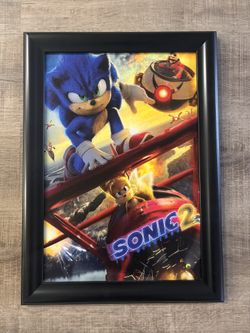 Sonic 2 Picture Frame