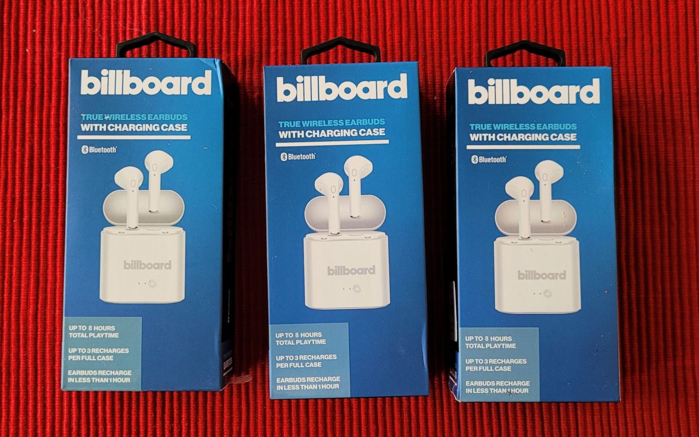 Billboard True Earbuds W/ Charging Case