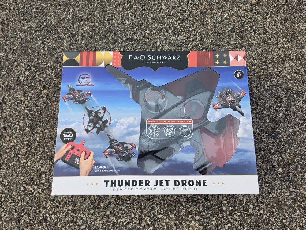 FAO Schwarz Thunderbolt Jet X2 Drone