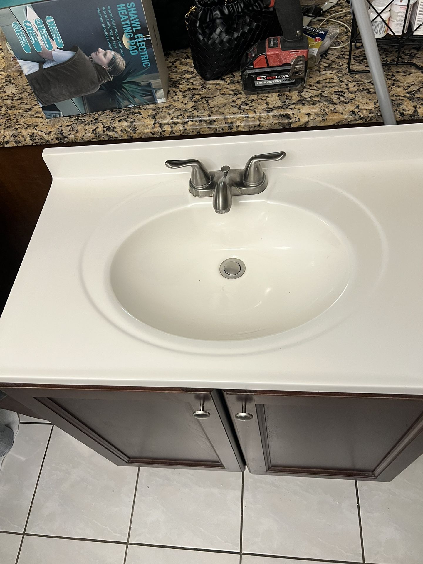 Brown Bathroom Vanity