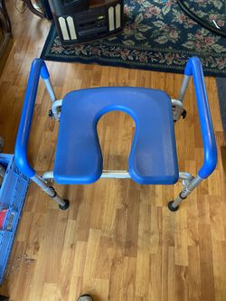 This Is A Nice Bathroom Chair And Fits Over The Toilet