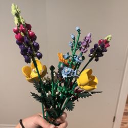 harry potter and flower legos 