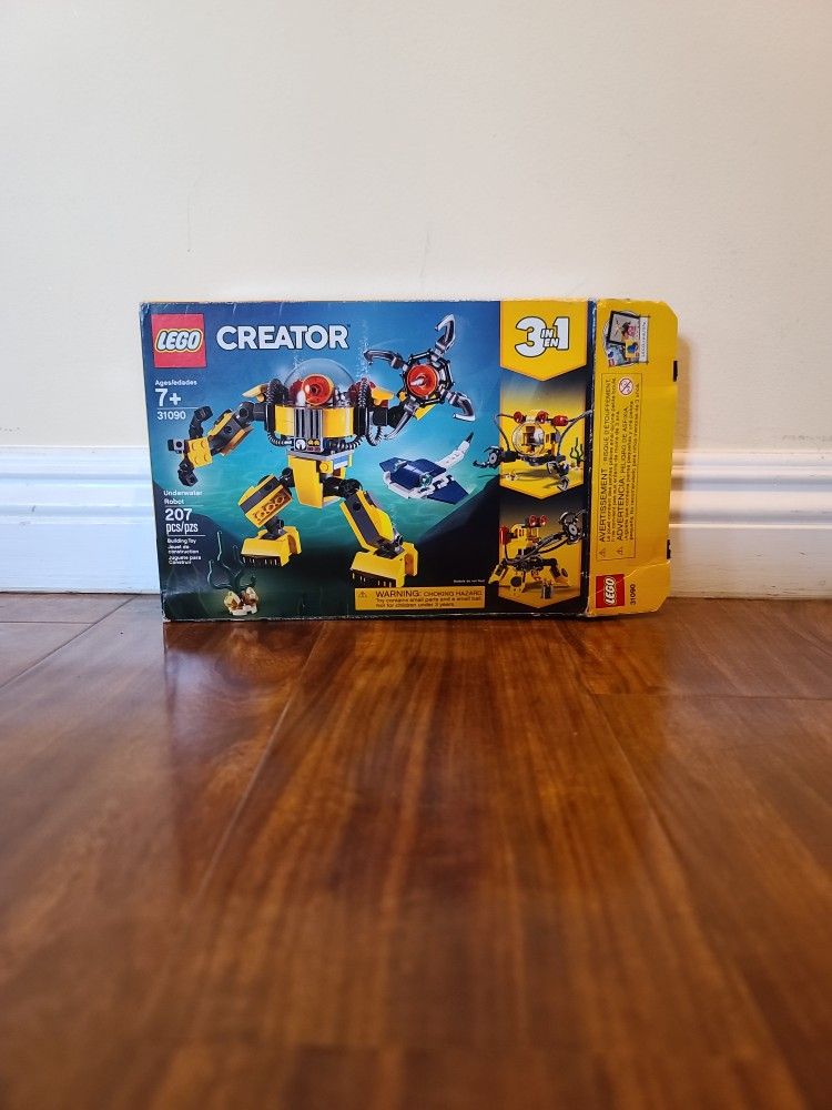 Creator 3in1 Underwater Robot (set 31090)