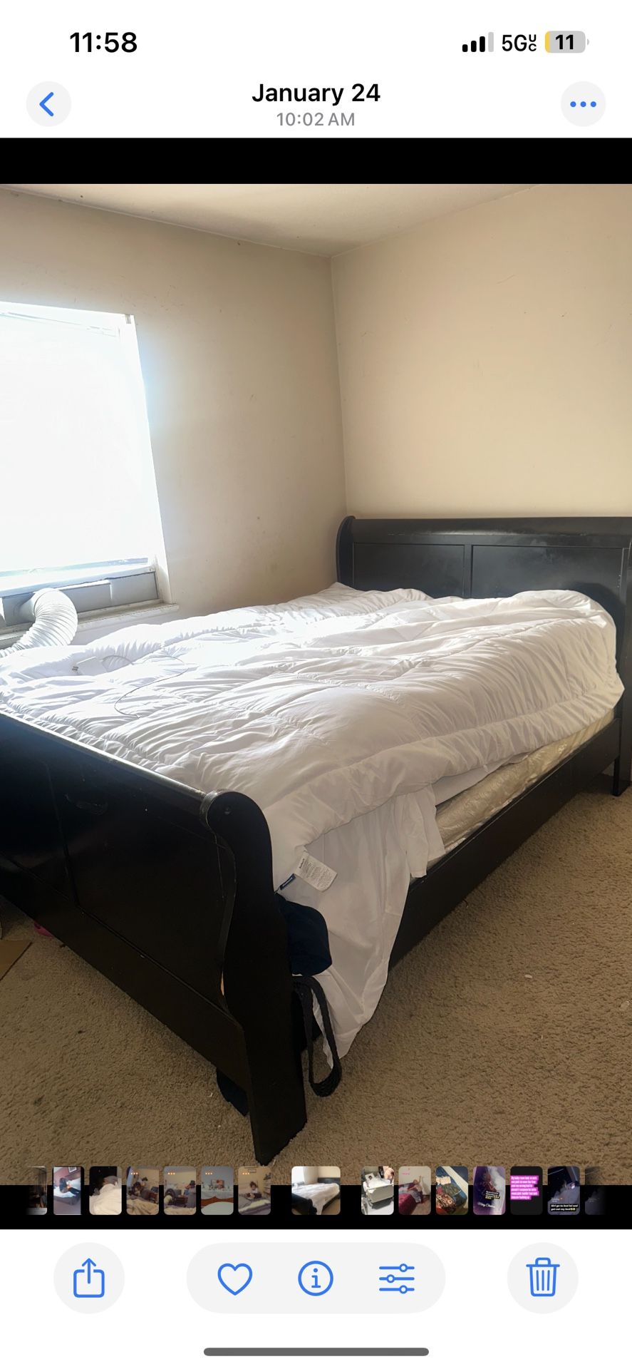 Queen Bed frame Only 