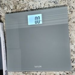 Taylor Digital Glass Body Weight Scale Open Box