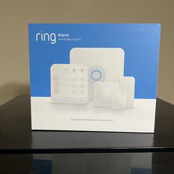 New in Box Ring Alarm System - 8 pc
