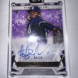 2019 TOPPS DIAMOND ICONS FERNANDO TATIS JR. 03/10 ROOKIE CARD AUTO 🔥