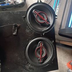 Car door speaker