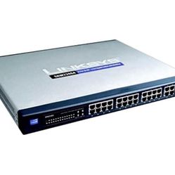Cisco SRW224G4 24-port 10/100 + 4-port Gigabit Switch - WebView
