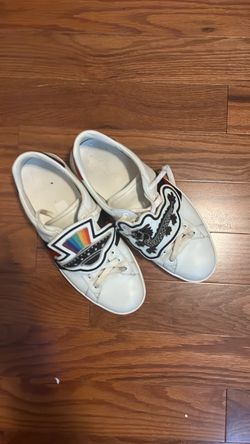 Gucci Ace Dragon Rainbow Patch Sneakers