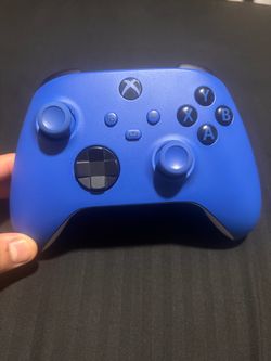Blue Xbox controller