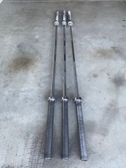 Olympic Barbells 45 lbs Bars