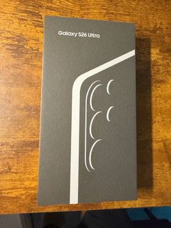 Samsung S26 Ultra 256gb Black AT&T Locked