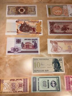 Foreign Currency Travel Starter Pack 10pcs