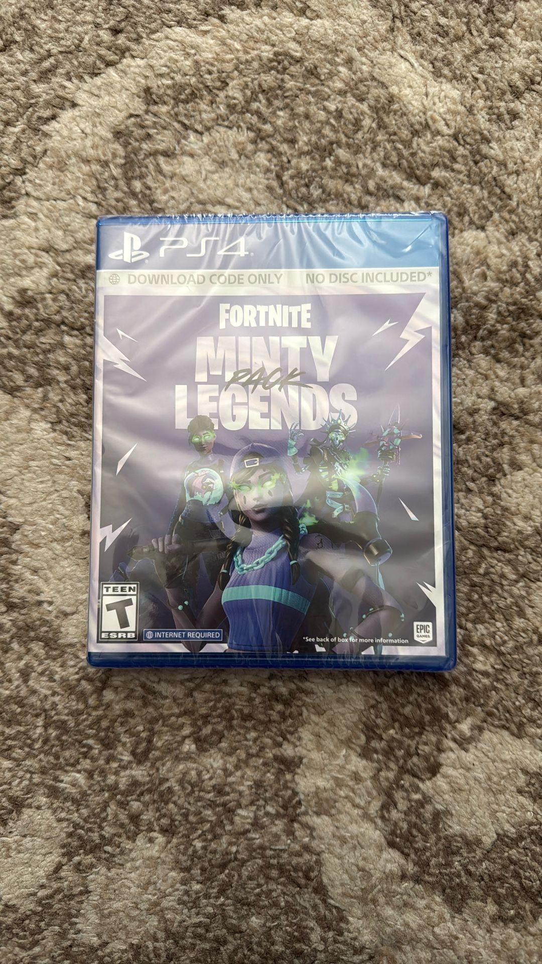 Fortnite Minty Legends Pack For Playstation 4