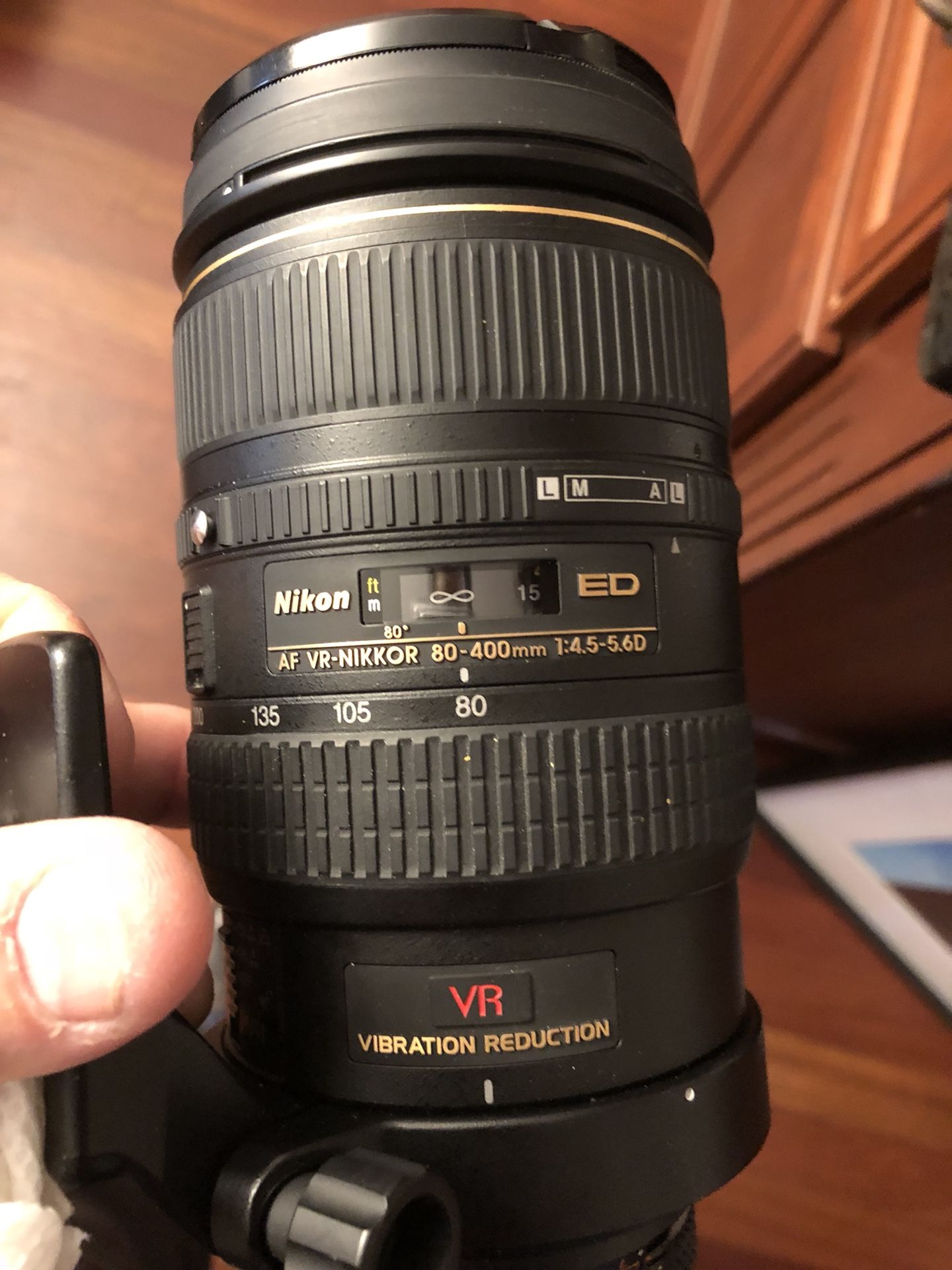 Nikon AF Nikkor 80-400 f4.5-5.6D ED VR
