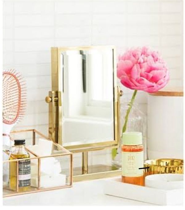 West Emory Two Sided Gold Vanity Mirror From Target For In West Emory Two Sided Gold Vanity Mirror From Target For In Las Vegas Nv Offerup