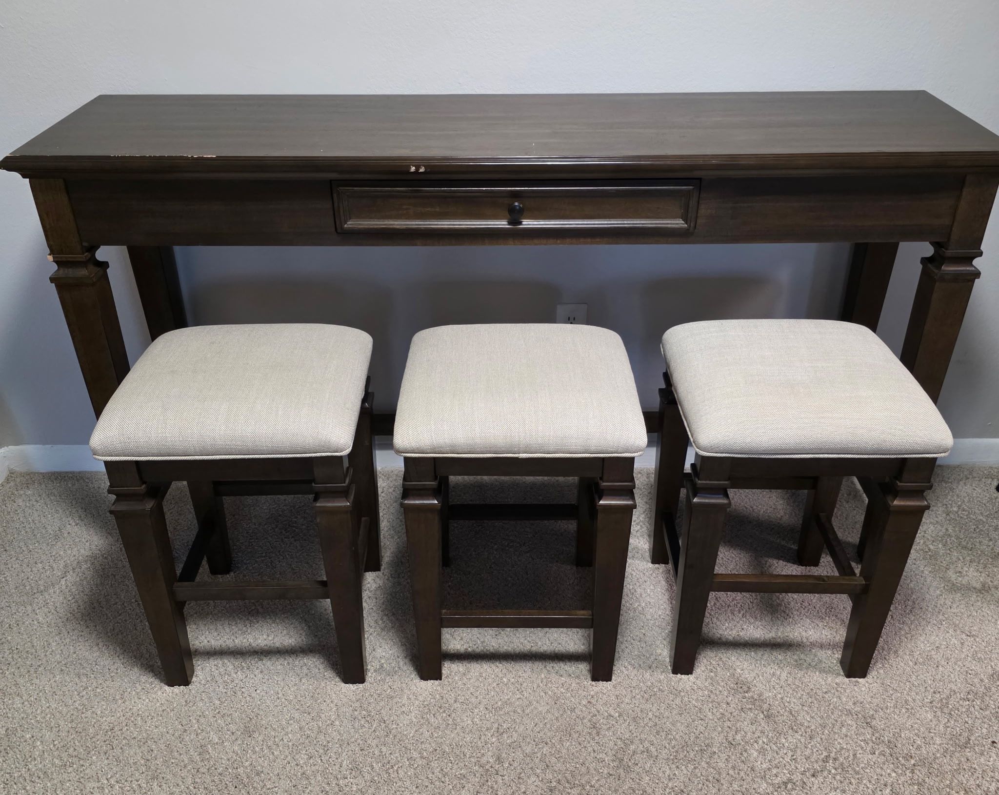 Side Table and Chairs