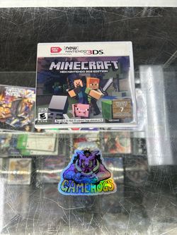 Minecraft 3DS $40 Gamehogs 11am-7pm
