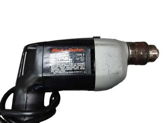 Black & Decker 7277 Black Corded Standard Drill