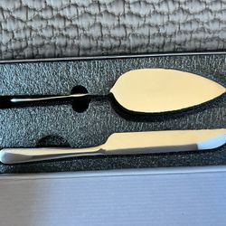 Silver Cake Serving Set - New, Never Used