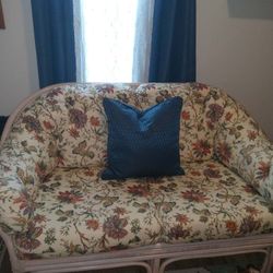 Rattan Love Seat