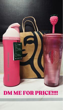 Pink Starbucks cups