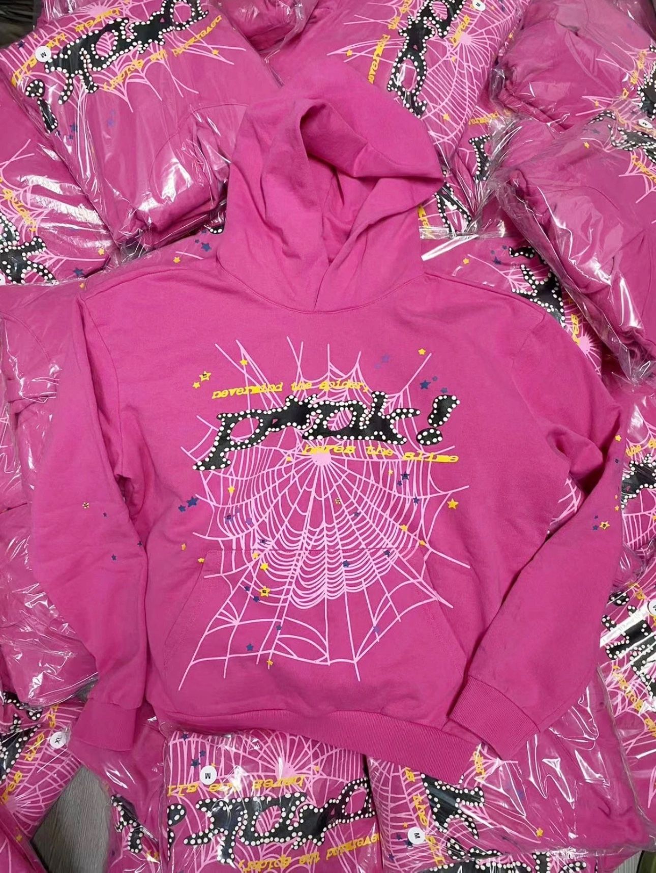 Pink Sp5ider Hoodie