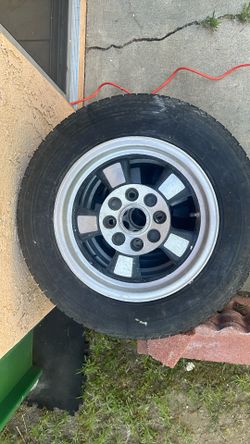 Riviera Style Alloy Wheel Rim 5 Spoke 15x5-1/2 OEM