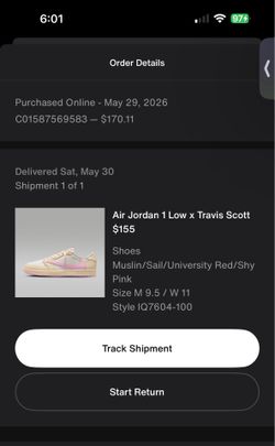 Air Jordan 1 Travis Scott